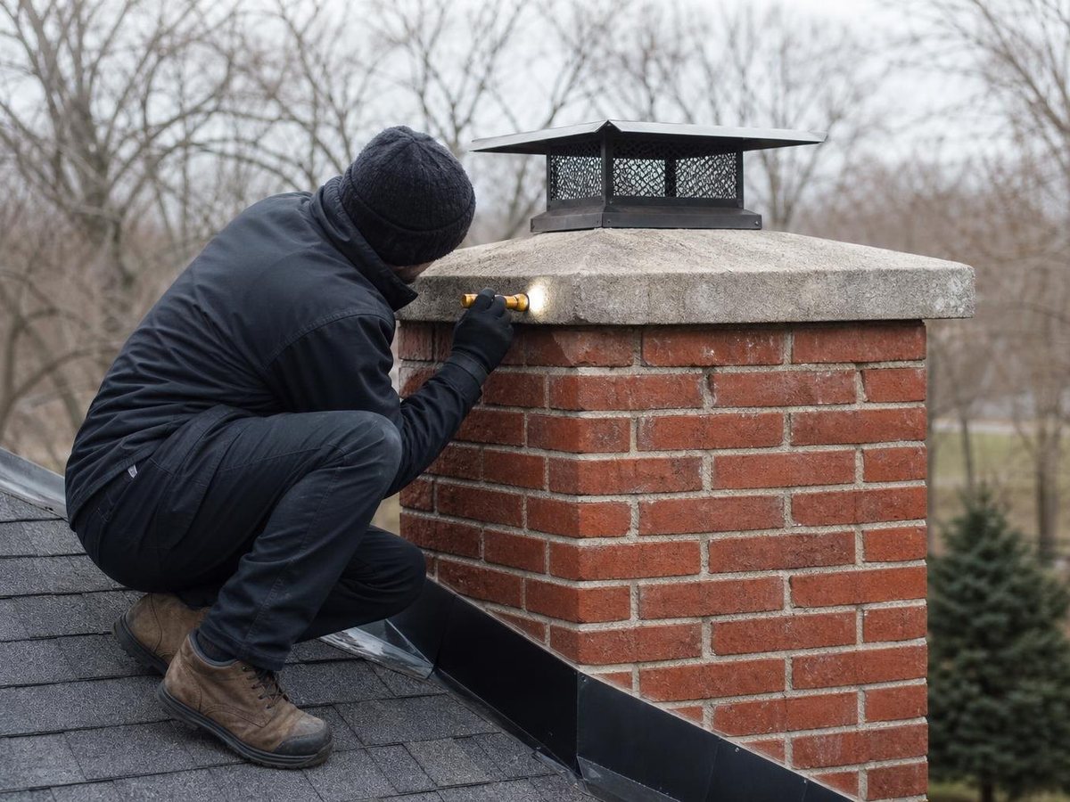 Aaron Chimney Services work in Crystal