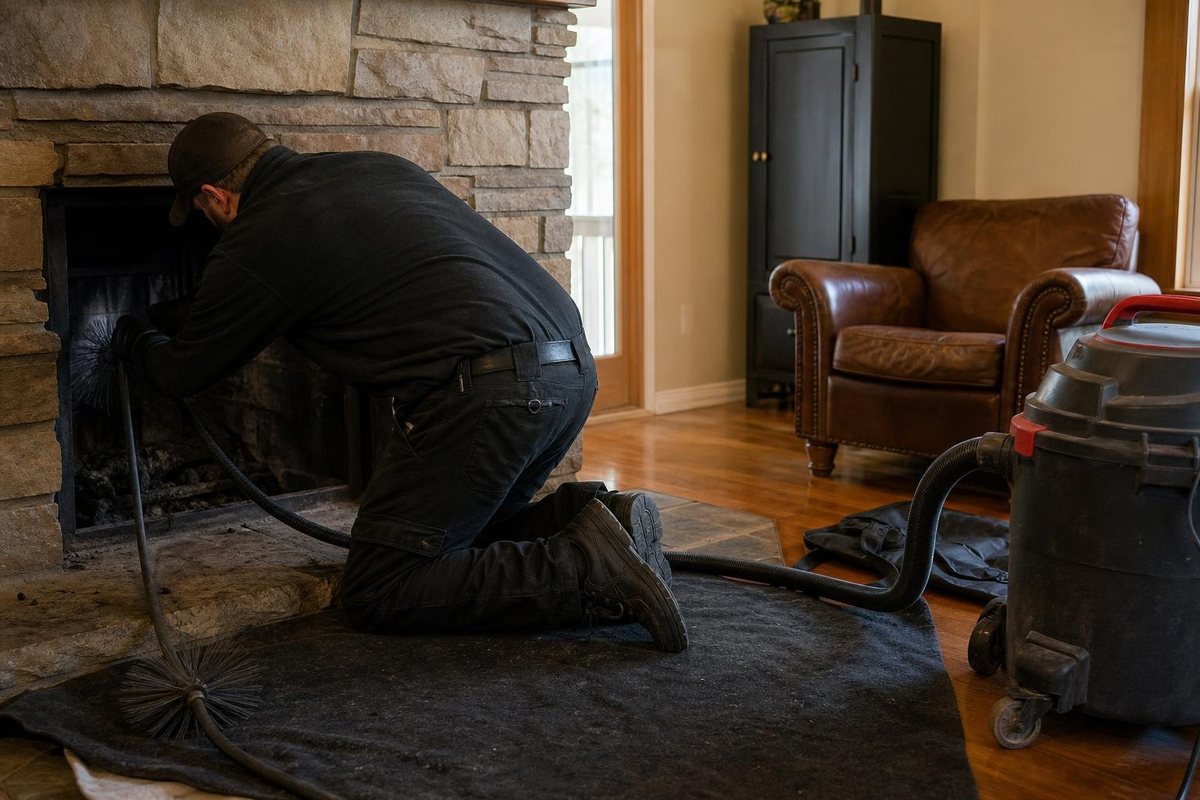 Aaron Chimney Services in Crystal